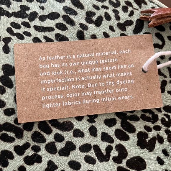 NWT Madewell Calf Hair Clutch - Picture 5 of 5